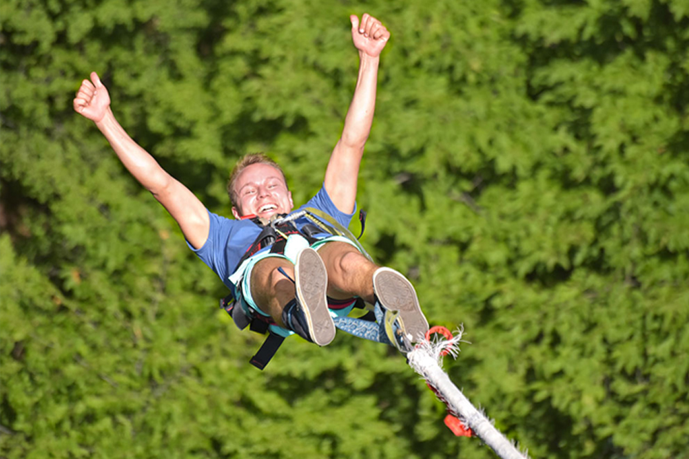 Réserver un saut à l'élastique