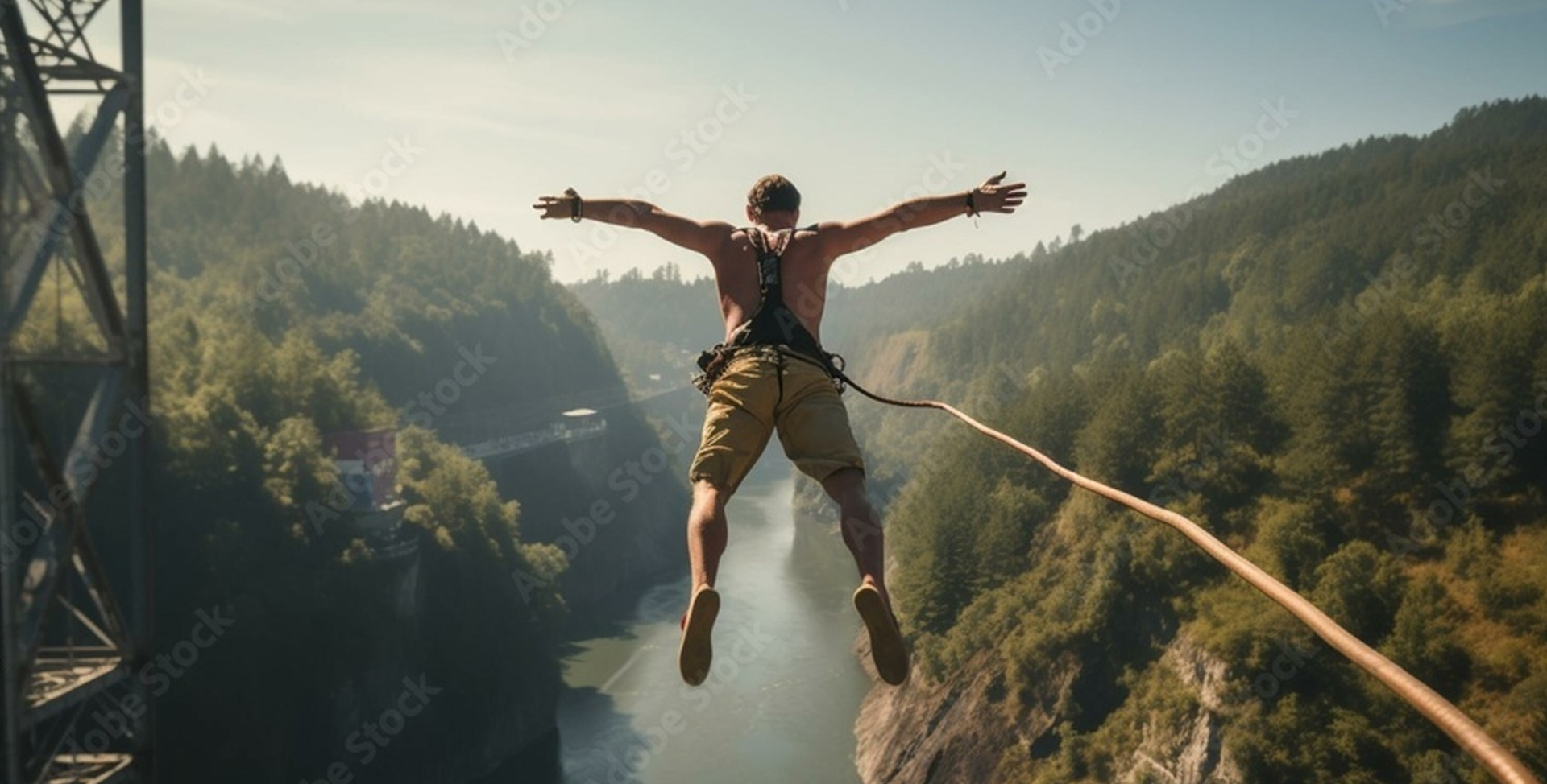 Saut à l’élastique viaduc du plô à rodez