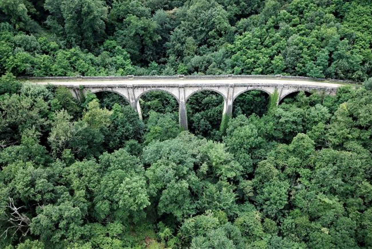 Le viaduc du plô à Rodez